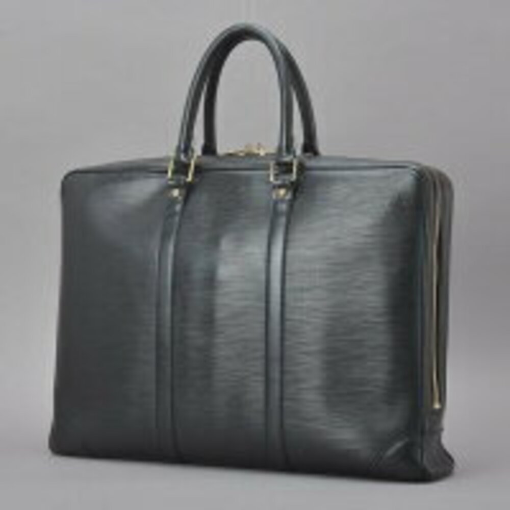 Louis Vuitton Document Voyage Briefcase PDV Leather Epi Porte Black Document Bag - Picture 2 of 6